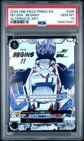 2025 One Piece Prb02-Premium Booster -One Piece Card the Best- Vol.2 My Era...begins!! Alternate Art #096 PSA 10