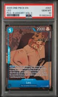 2025 One Piece Premium Card Collection -6 Assort Vol.1- Leo #057 PSA 10