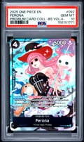 2025 One Piece Premium Card Collection -Best Selection Vol.4 - Perona #092 PSA 10