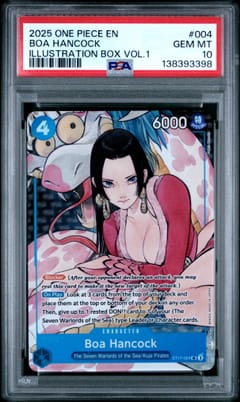 2025 One Piece Promos Boa Hancock Illustration Box Vol.1 #004 PSA 10