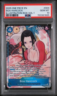 2025 One Piece Promos Boa Hancock Illustration Box Vol.1 #004 PSA 10
