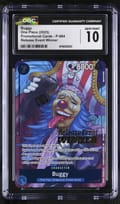 2025 One Piece Promotional Cards Buggy Release Event Winner #P-084 CGC 10