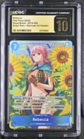2025 One Piece Royal Blood (OP10) Rebecca (Borderless) Alt Art #OP10-058 CGC 10  Pristine