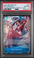 2025 One Piece Seven Warlords of the Sea Binder Set Boa Hancock Alternate Art #051 PSA 10