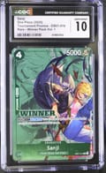 2025 One Piece Tournament Promos Sanji Winner Pack Vol.1 #EB01-014 CGC 10