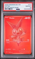 2025 Pokemon Blk En-Black Bolt Victini Black White Rare #171 PSA 10