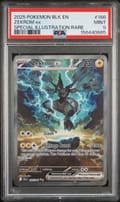 2025 Pokemon Blk En-Black Bolt Zekrom Ex Special Illustration Rare #166 PSA 9