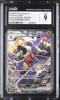 2025 Pokemon Destined Rivals Cynthia's Garchomp ex Special Illustration Rare #232/182 CGC 9