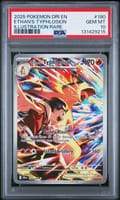 2025 Pokemon Dri En-Destined Rivals Ethan's Typhlosion Illustration Rare #190 PSA 10