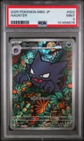 2025 Pokemon Japanese Mbg-Mega Starter Set Mega Gengar Ex Haunter #022 PSA 9