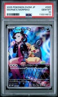2025 Pokemon Japanese Sv0m-Ex Starter Set Marnie's Morpeko & Grimmsnarl Ex Marnie's Morpeko #020 PSA 10