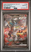 2025 Pokemon Japanese Sv11w-White Flare Reshiram Ex Special Art Rare #168 PSA 10