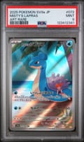 2025 Pokemon Japanese Sv9a-Heat Wave Arena Misty's Lapras Art Rare #072 PSA 9