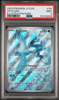 2025 Pokemon Jtg En-Journey Together Articuno Illustration Rare #161 PSA 9