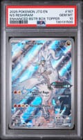 2025 Pokemon Jtg En-Journey Together N's Reshiram Enhanced Bstr Box Topper #167 PSA 10