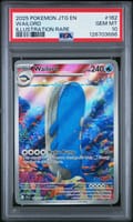 2025 Pokemon Jtg En-Journey Together Wailord Illustration Rare #162 PSA 10