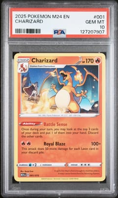 2025 Pokemon M24 En-Mcdonald's Collection Charizard #001 PSA 10