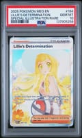 2025 Pokemon Meg En-Mega Evolution Lillie's Determination Special Illustration Rare #184 PSA 10