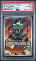 2025 Pokemon Meg En-Mega Evolution Marshadow Illustration Rare #146 PSA 10