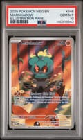 2025 Pokemon Meg En-Mega Evolution Marshadow Illustration Rare #146 PSA 10