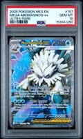 2025 Pokemon Meg En-Mega Evolution Mega Abomasnow Ex Ultra Rare #157 PSA 10