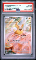 2025 Pokemon Pfl En-Phantasmal Flames Yamper Illustration Rare #099 PSA 10