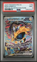 2025 Pokemon Pre En-Prismatic Evolutions Iron Hands Ex Special Illustration Rare #154 PSA 9