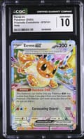 2025 Pokemon Prismatic Evolutions - PRE EN Eevee ex Holo #075/131 CGC 10
