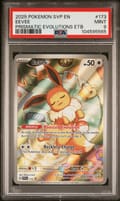 2025 Pokemon Svp En-Sv Black Star Promo Eevee Prismatic Evolutions Etb #173 PSA 9