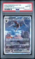 2025 Pokemon Wht En-White Flare Hydreigon Ex Special Illustration Rare #169 PSA 10