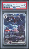 2025 Pokemon Wht En-White Flare Hydreigon Ex Special Illustration Rare #169 PSA 8
