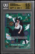 2026 One Piece Card Game The Azure Sea's Seven Dracule Mihawk SP #OP12030 BGS 9.5