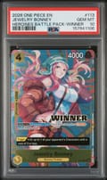 2026 One Piece Heroines Battle Pack Jewelry Bonney Winner #113 PSA 10