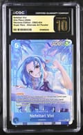 2026 One Piece Heroines Edition (EB-03) Nefeltari Vivi (Borderless) Alt Art #EB03-024 CGC 10  Pristine