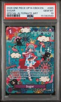 2026 One Piece Op14-Eb04-The Azure Sea's Seven Sugar Special Alternate Art #065 PSA 10