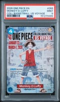 2026 One Piece Promos Monkey D. Luffy One Piece College Basketball: Us Voyage #055 PSA 9