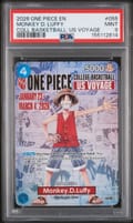 2026 One Piece Promos Monkey D. Luffy One Piece College Basketball: Us Voyage #055 PSA 9