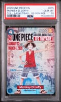 2026 One Piece Promos Monkey D. Luffy One Piece College Basketball: Us Voyage #055 PSA 10