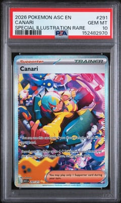 2026 Pokemon Asc En-Ascended Heroes Canari Special Illustration Rare #291 PSA 10