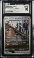 2026 Pokemon Ascended Heroes - ASC EN Team Rocket's Dugtrio Illustration Rare Holo #239/217 CGC 10