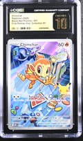 2026 Pokemon Black Star Promos - Mega Evolution MEP EN Chimchar First Partner Illustration Collection Series 1 #041 CGC 10  Pristine